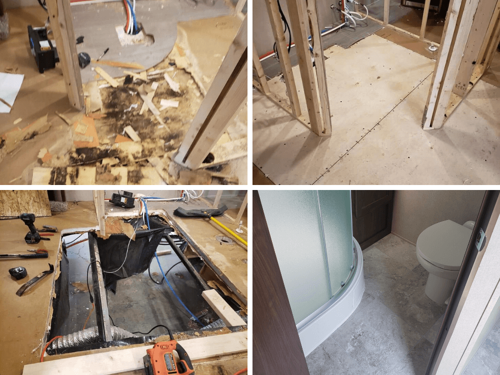 RV Floor Repair Bankston Motor Homes of Ardmore